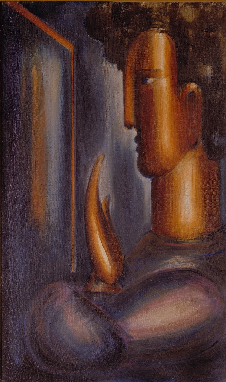 Före spegeln av Oskar Schlemmer
