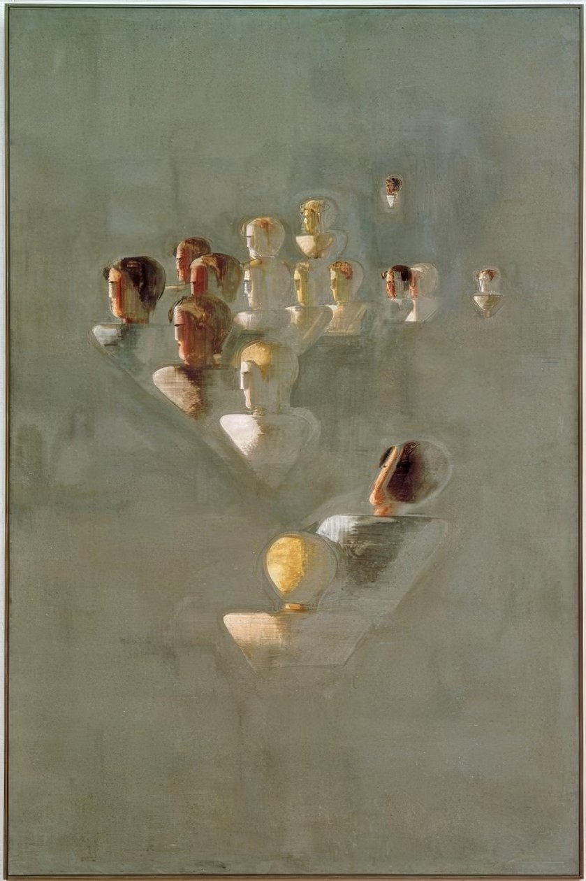 Folkwang cykel: Lektioner III av Oskar Schlemmer
