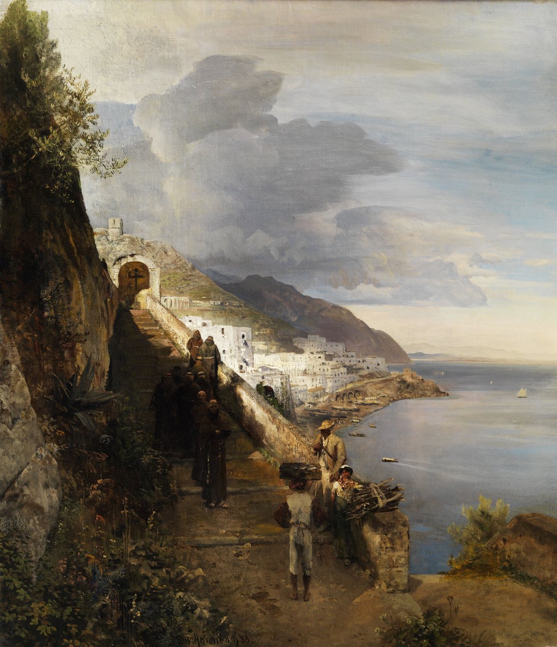 Amalfikusten av Oswald Achenbach