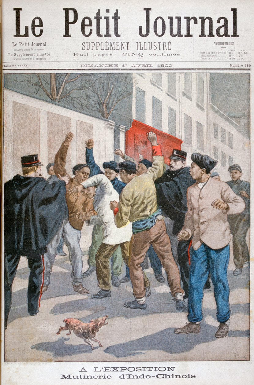 Indokinesisk oro, universell utställning, Paris, 1900 av Oswaldo Tofani