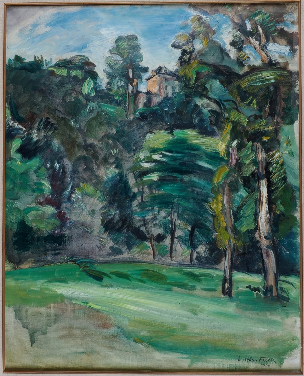 Norman landskap av Othon Friesz