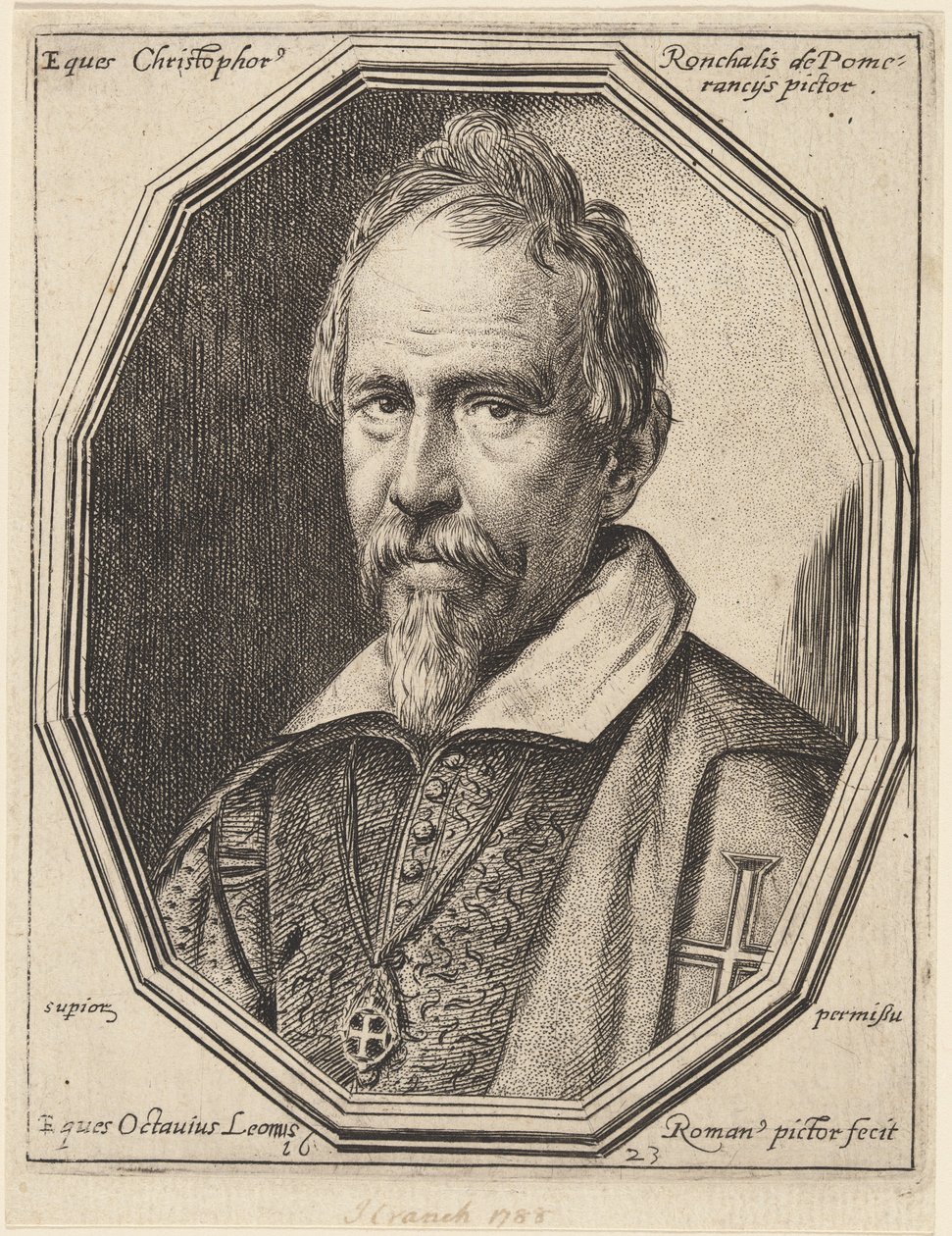 Cristoforo Roncalli av Ottavio Leoni