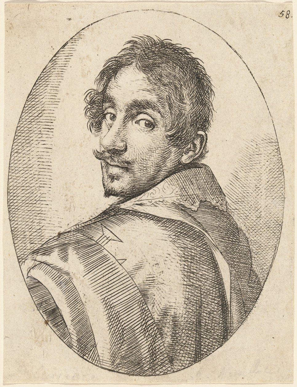 Självporträtt av Ottavio Leoni
