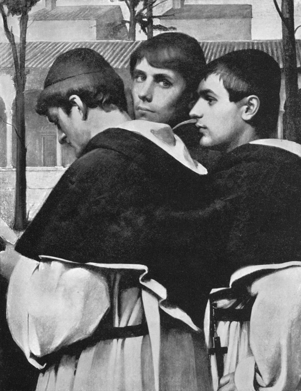 "De tre bröderna", 1898. av Ottilie Wilhelmine Roederstein