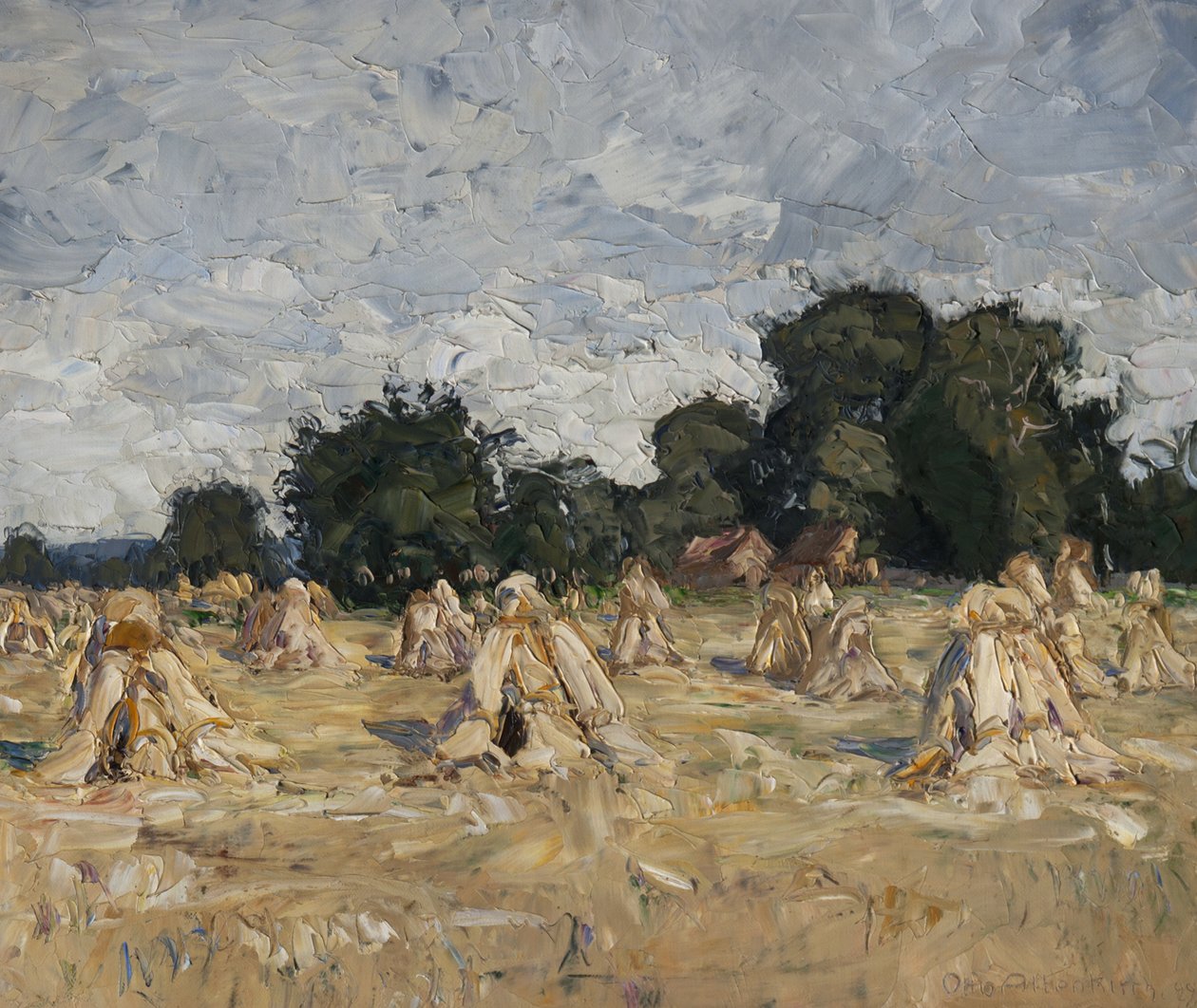 Majsstockar, 1929 av Otto Altenkirch