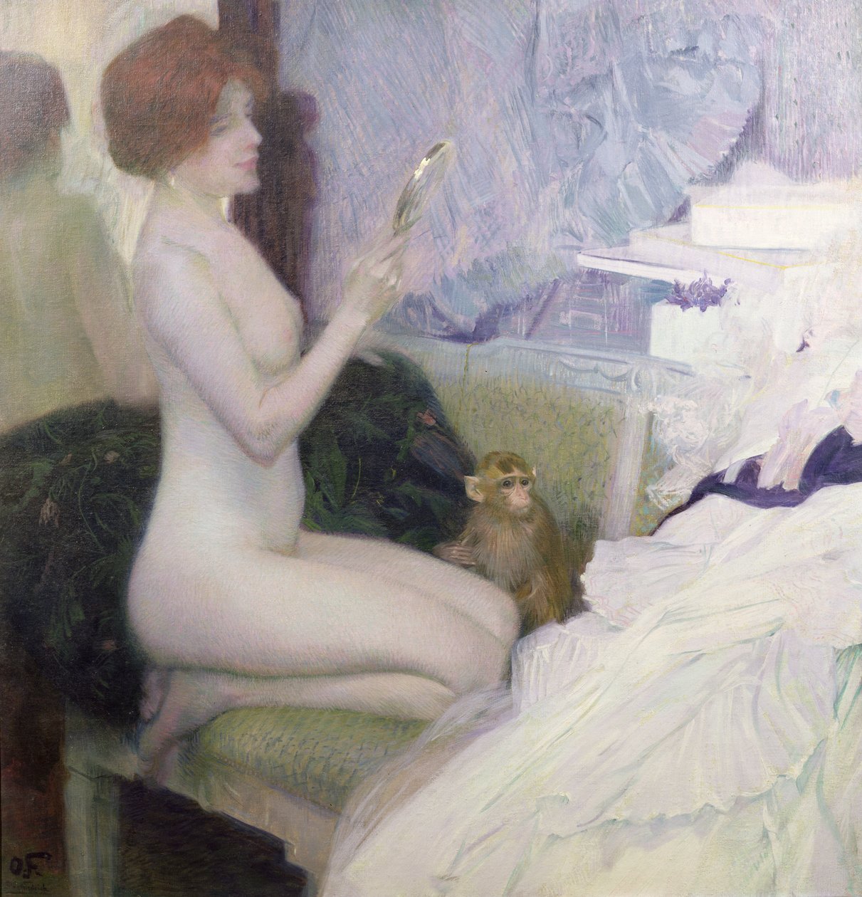 Fåfänga, 1904 av Otto Friedrich