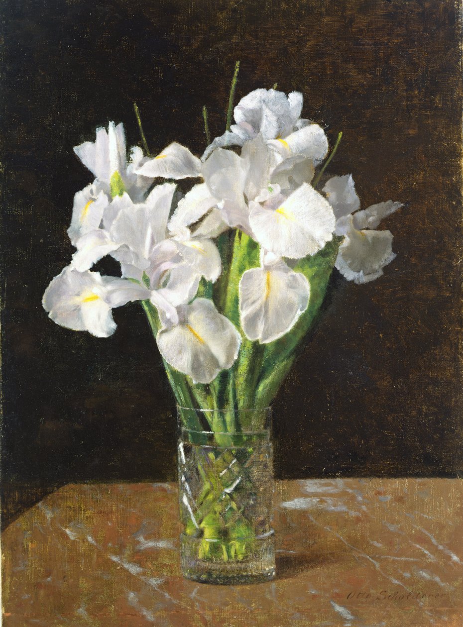 Iris, 1894 av Franz Otto Scholderer