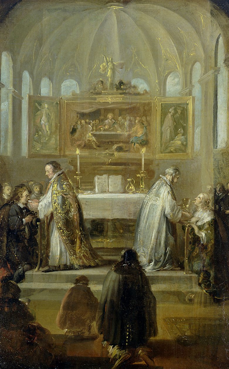 Nattvarden, 1649-51 av Otto Wagenfeldt