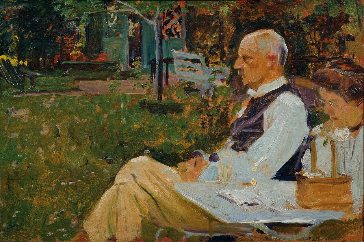 Heinrich (?) Triesch och hans fru av Otto Friedrich