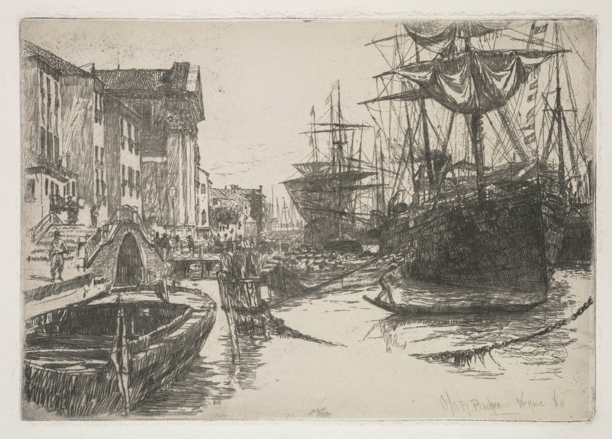 Zatteres grunder, 1880. av Otto H. Bacher