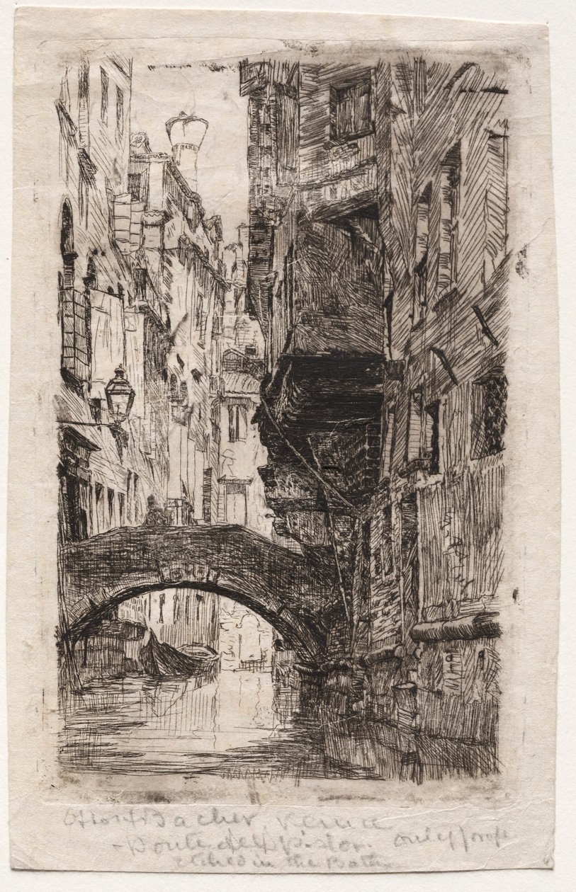 Ponte del Pistor. av Otto H. Bacher