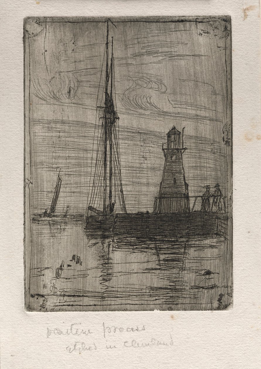 River Pier av Otto H. Bacher