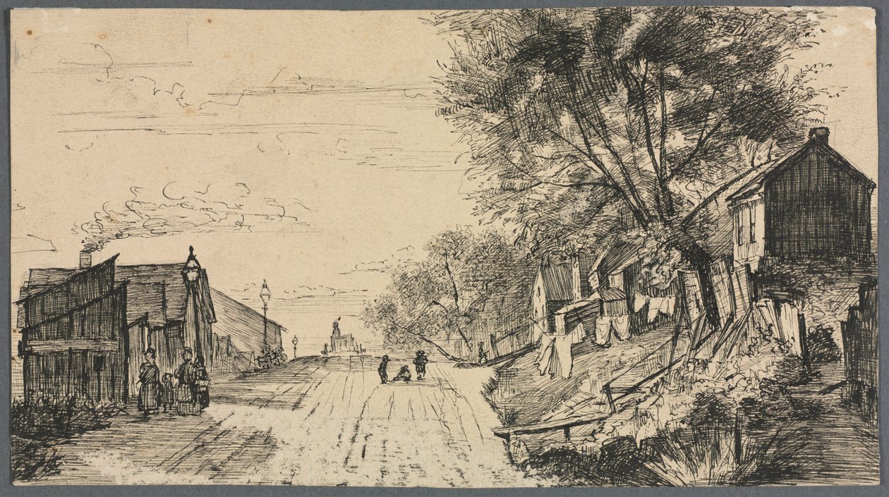 Spring Street, Cleveland av Otto H. Bacher