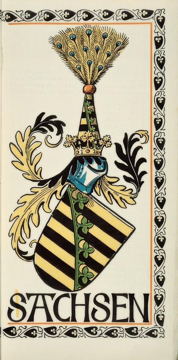 Sachsen av Otto Hupp