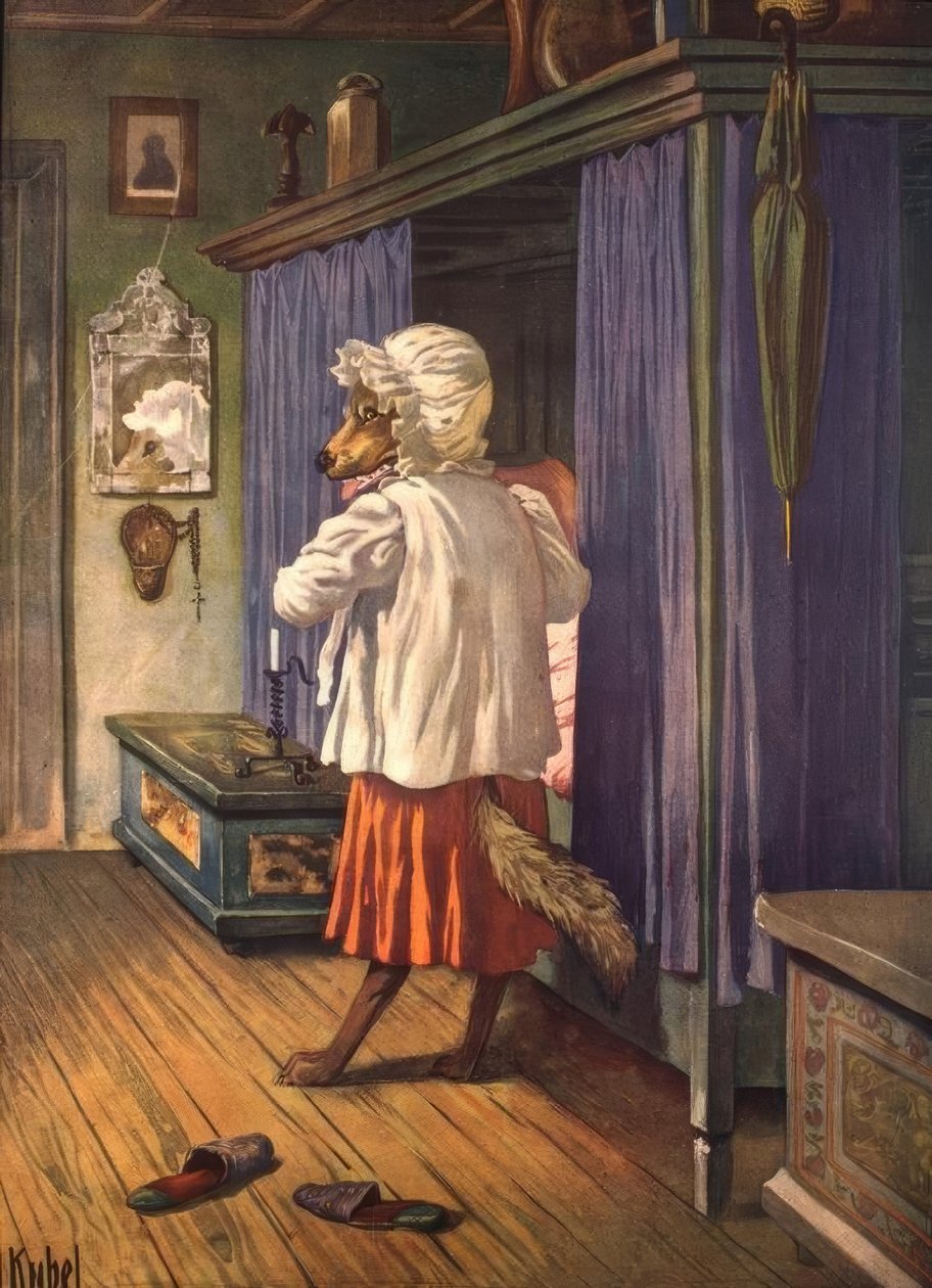 Rödluvan av Otto Kubel