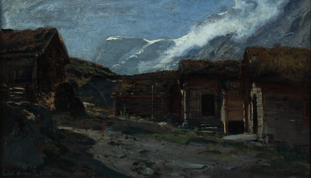 Från Oppstryn av Otto Ludvig Sinding