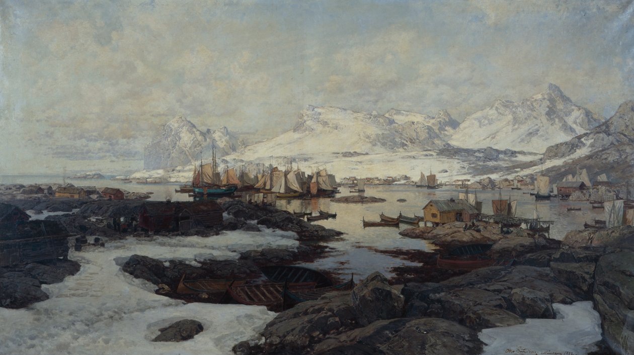 Från Svolvær av Otto Ludvig Sinding