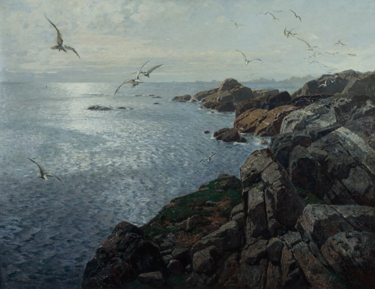 Yttersta Skerry, München av Otto Ludvig Sinding