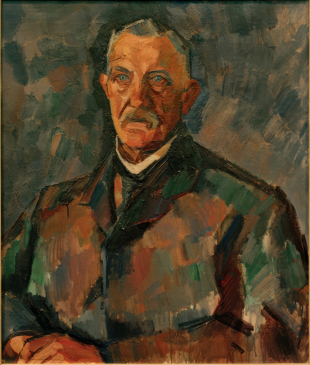 Porträtt av Ernst Langer av Otto Richard Langer