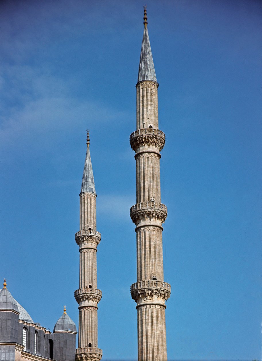 Detalj av minareterna (1575) av Ottoman School