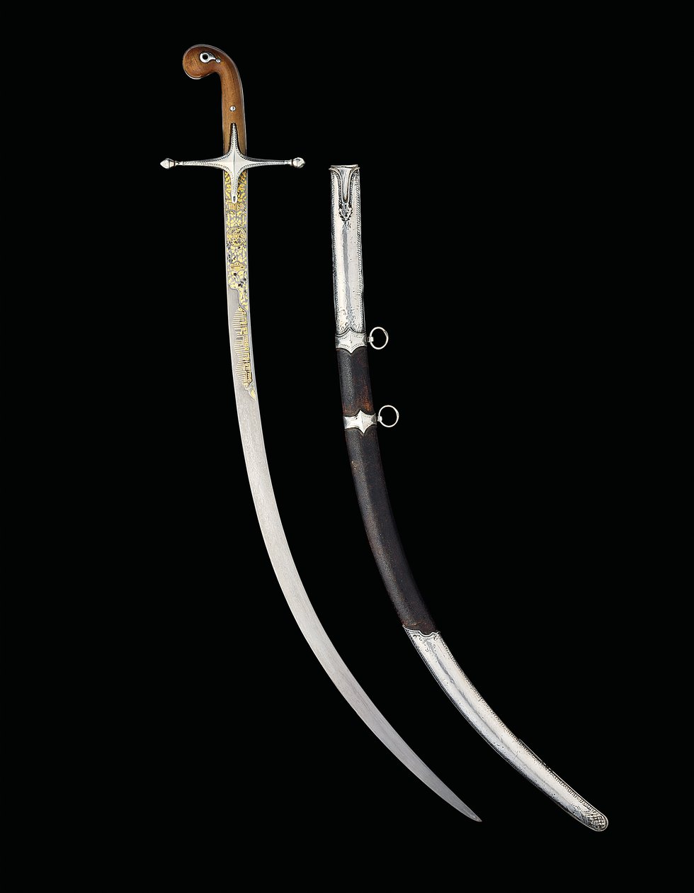Osmanskt svärd av Ottoman School