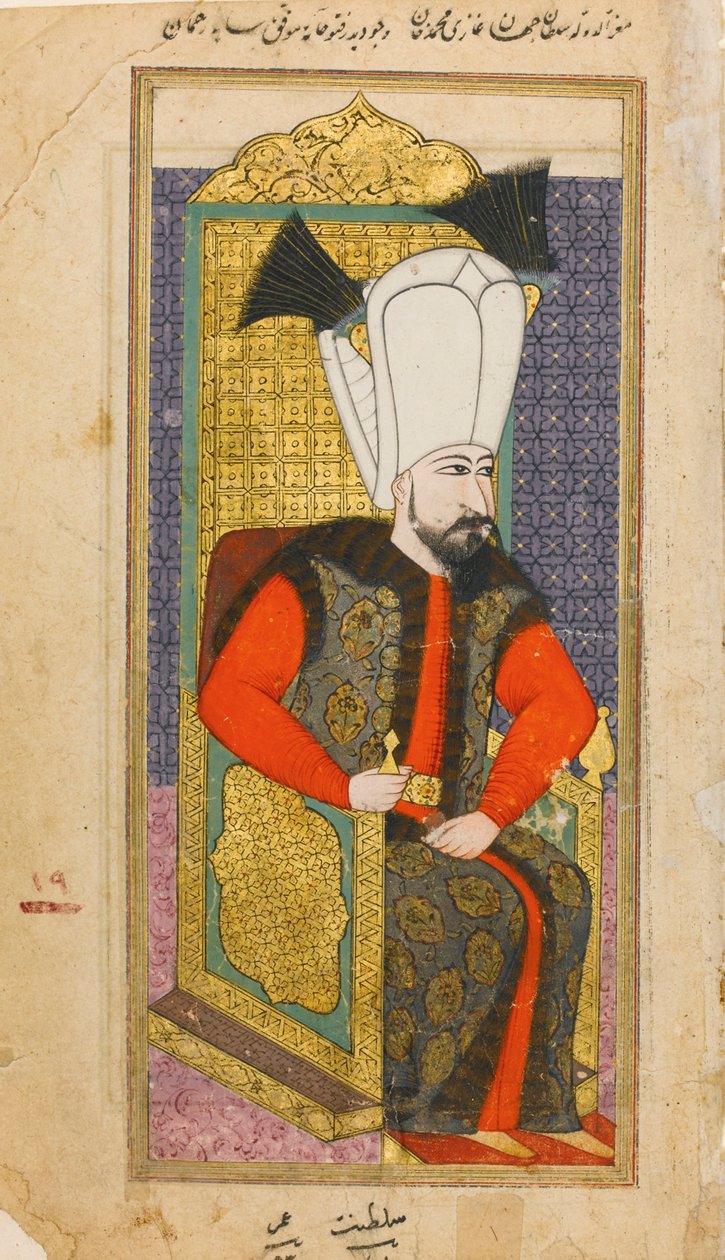 Porträtt av Mehmed IV av Ottoman School