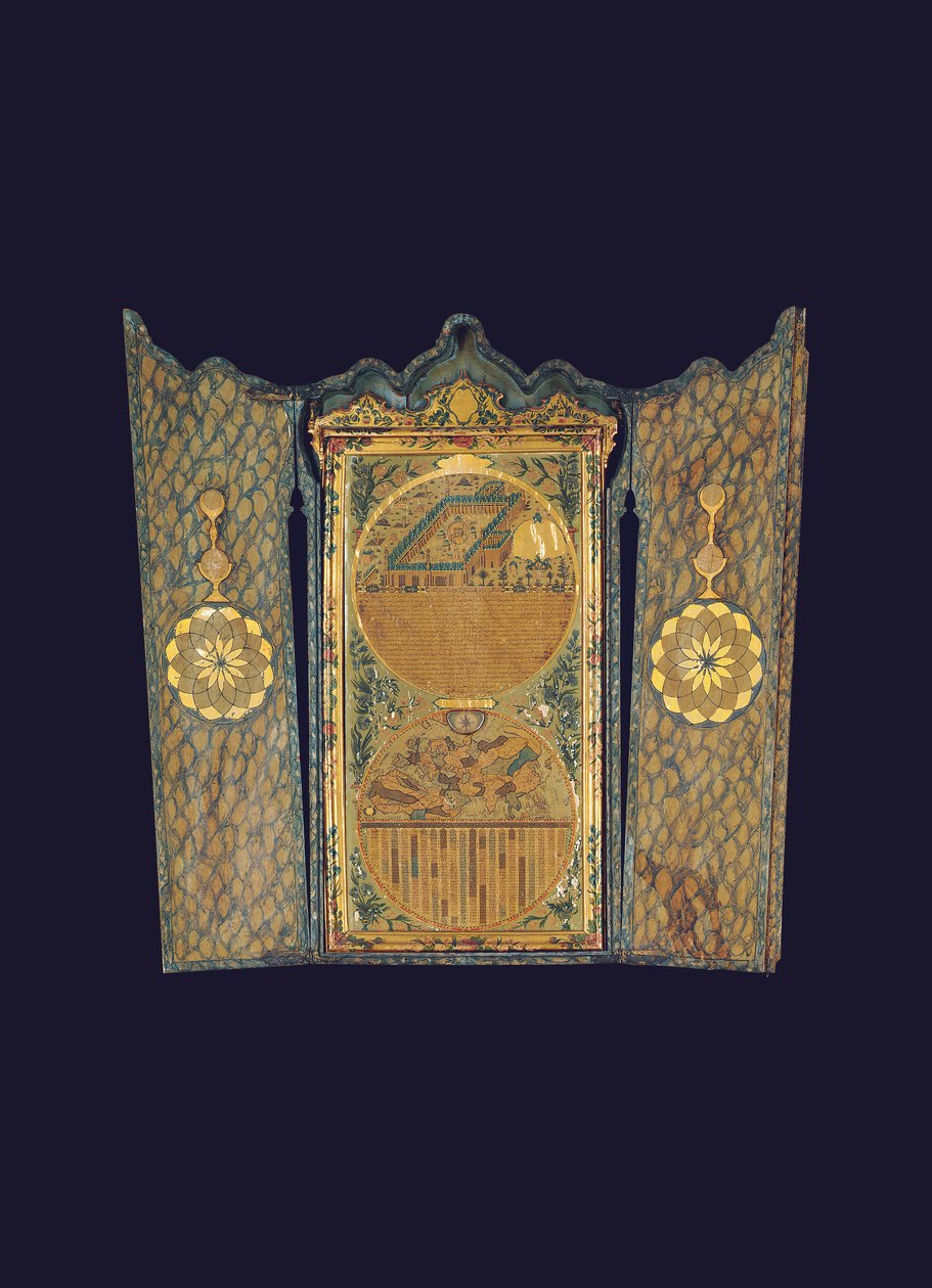Qibla Compass, Konstantinopel av Ottoman School