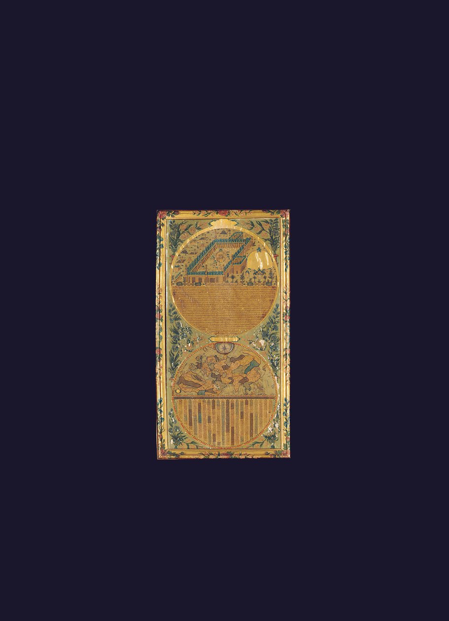 Qibla Compass, Konstantinopel av Ottoman School