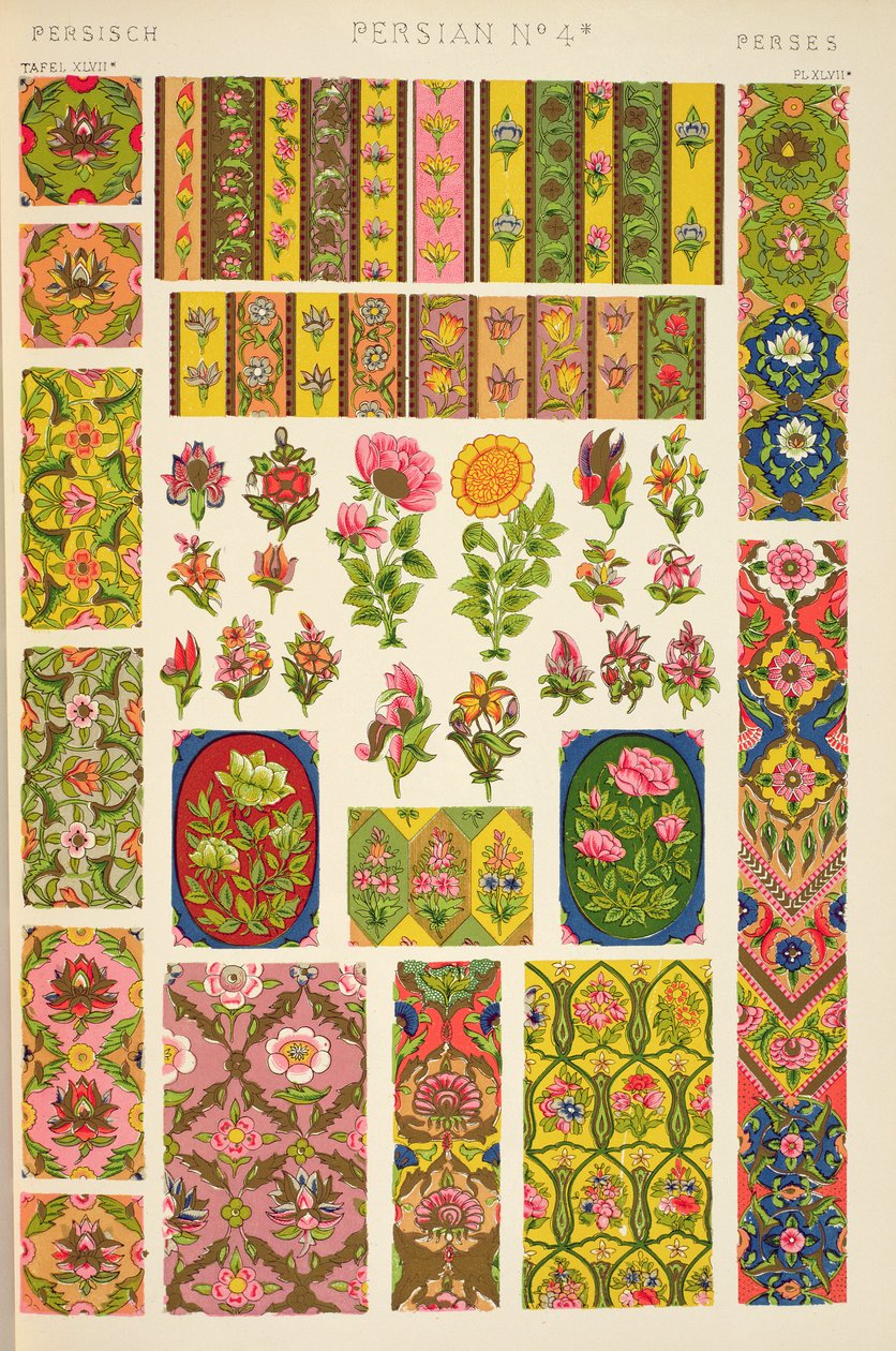 Persisk prydnad från Ch XI Plate XLVII av 