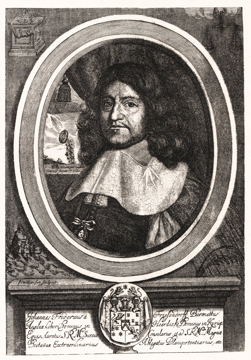 Johan Fredrik von Friesendorff (1617-1669) av P. Willemsen