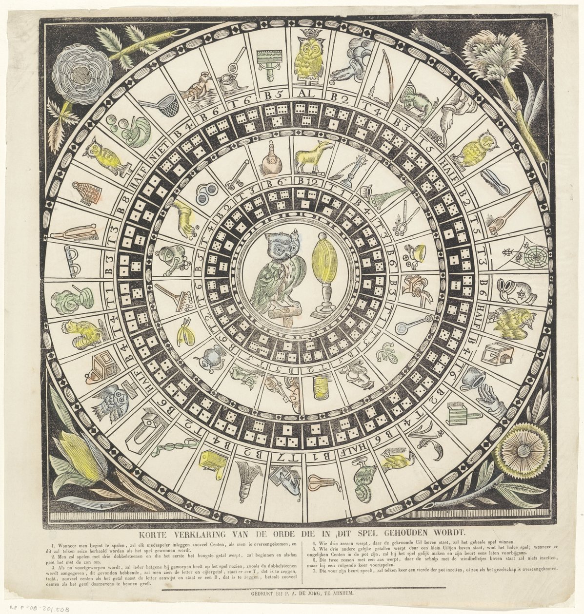 ugglespel av P.A. de Jong