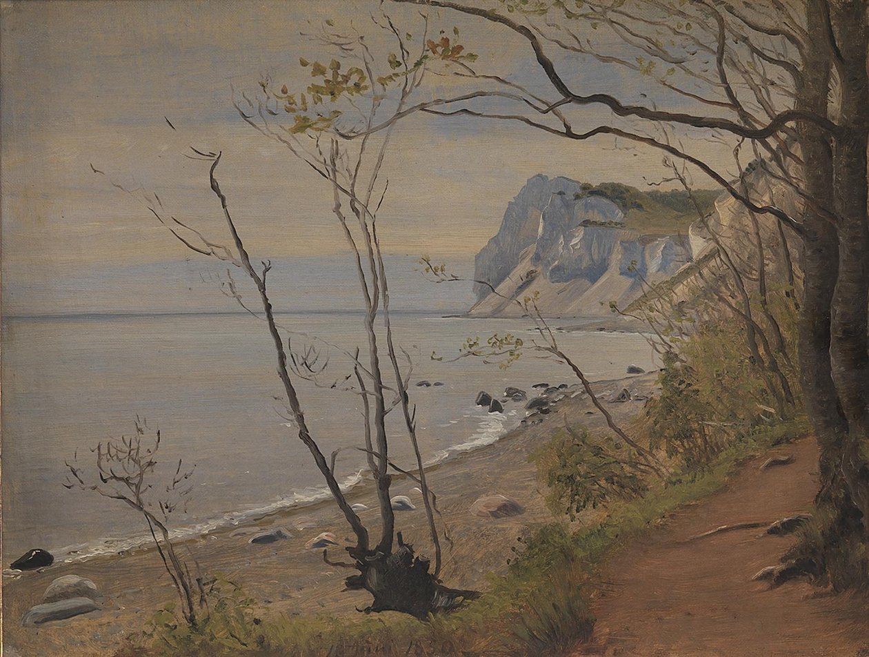 Klipporna på ön Møn av P.C. Skovgaard