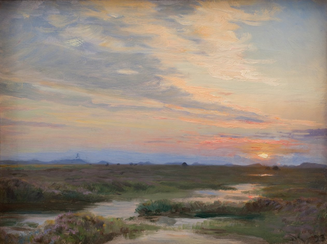 Kväll på Skagen av Peder Severin Krøyer