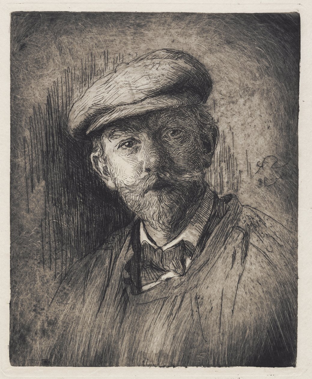 Självporträtt av Peder Severin Krøyer