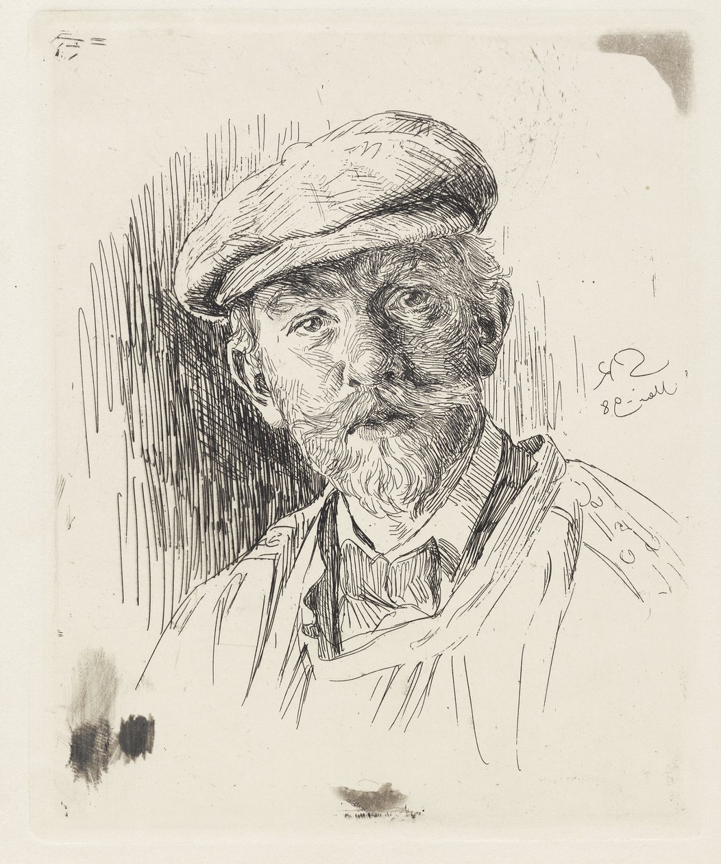 Självporträtt av Peder Severin Krøyer