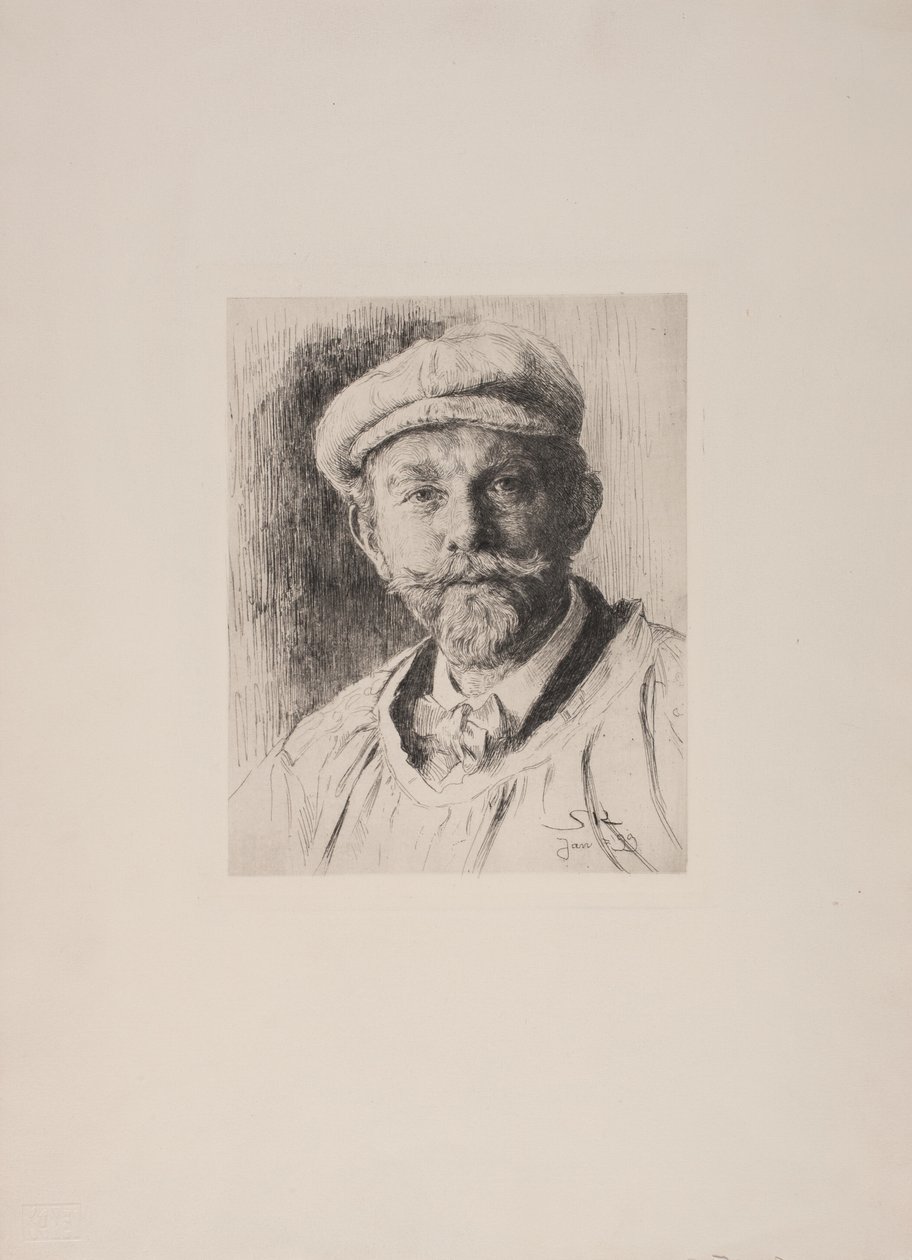 Självporträtt av Peder Severin Krøyer