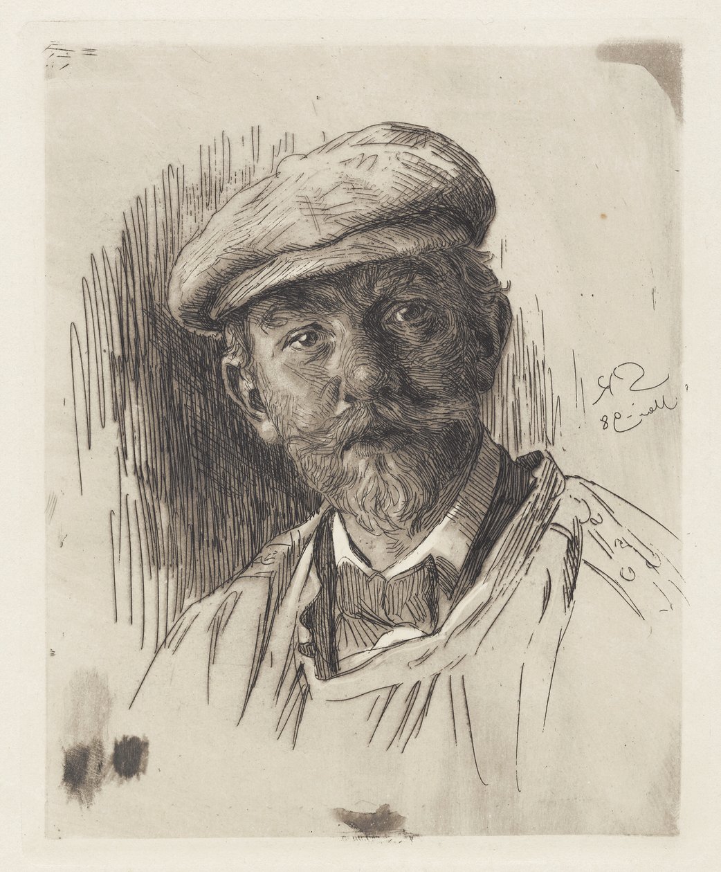 Självporträtt av Peder Severin Krøyer