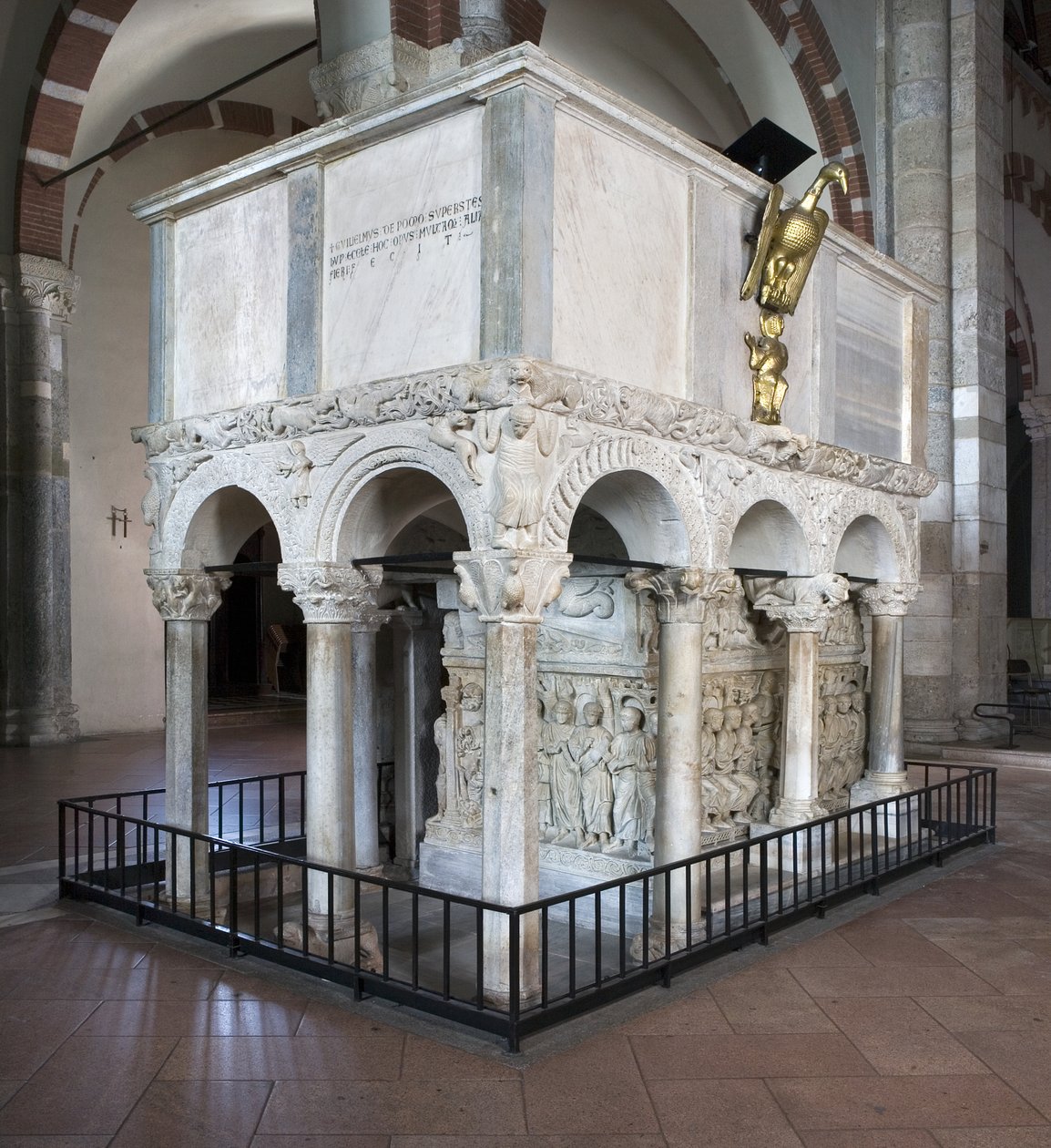 Stilichos sarkofag (marmor) av Paleo Christian