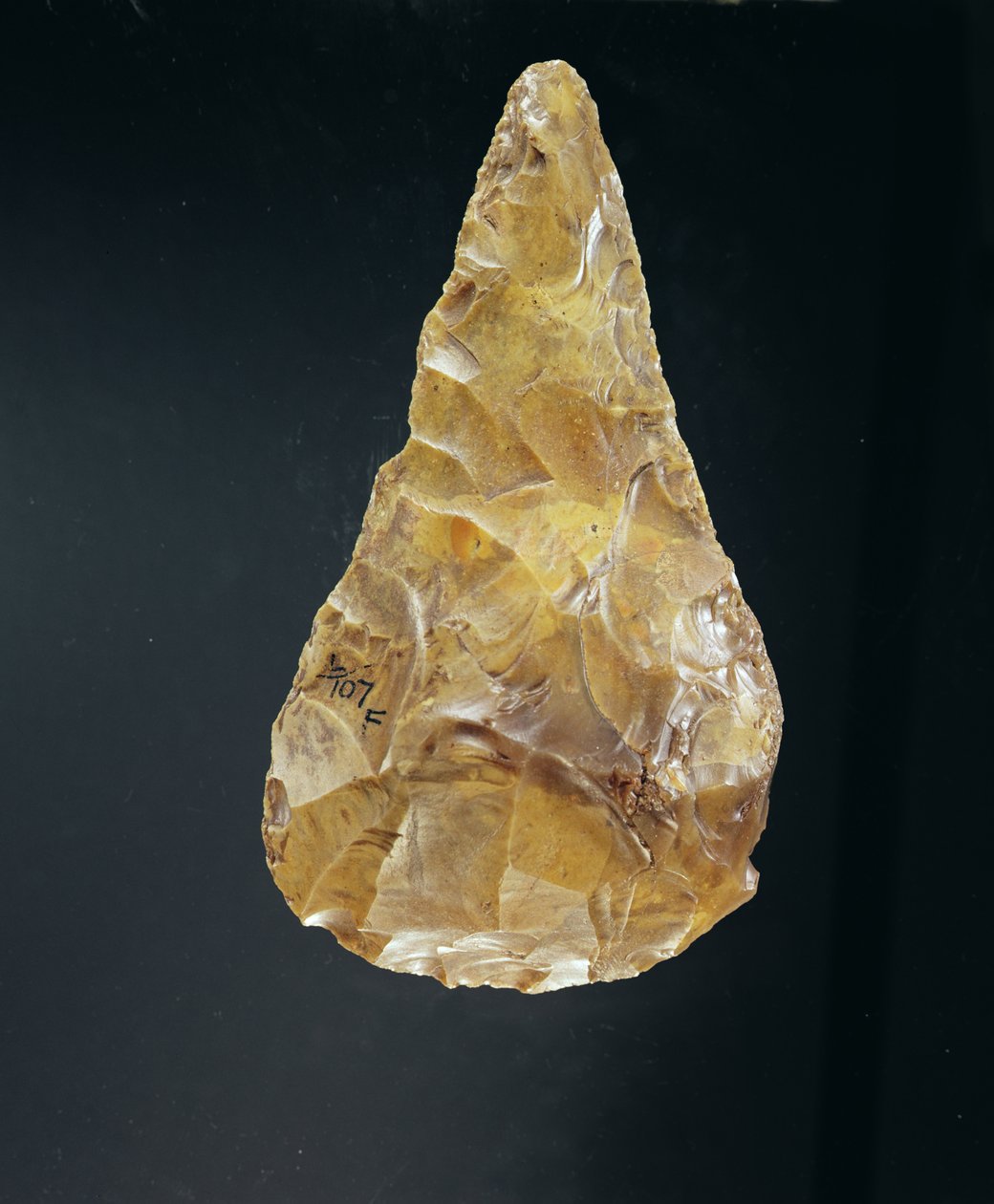 Acheulean handyxa av Paleolithic