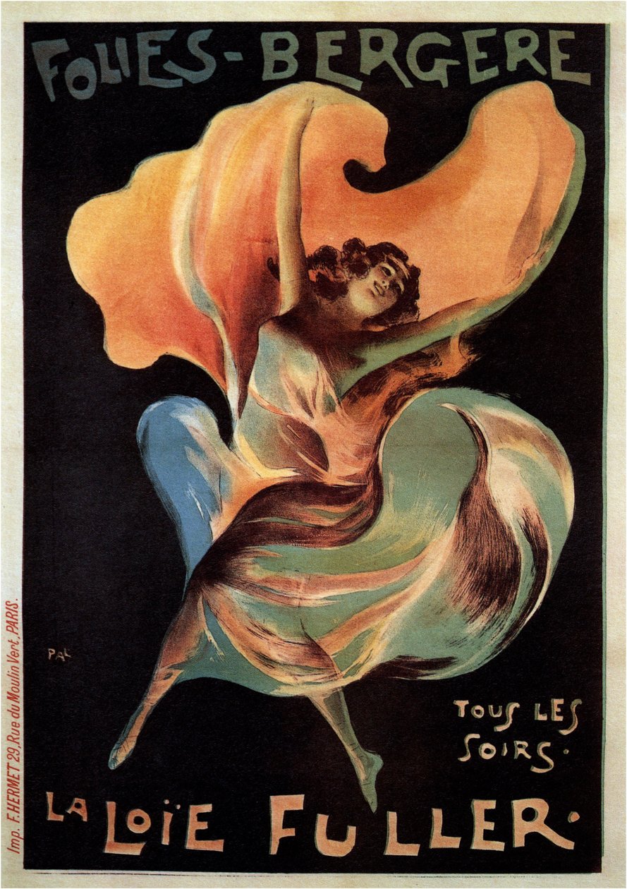 Folies Bergeres, 1897 av Paléologue