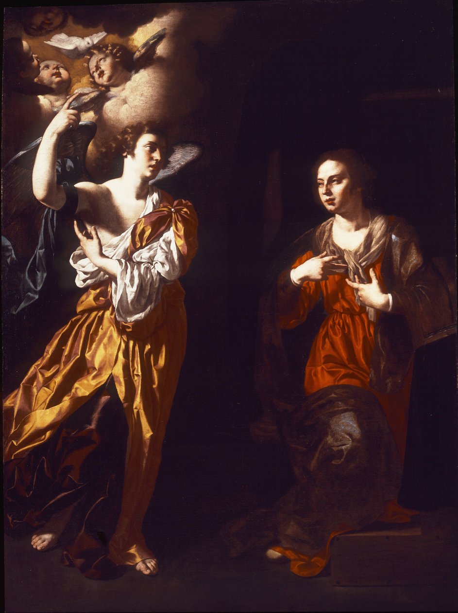 The Annunciation av Paolo Domenico Finoglia