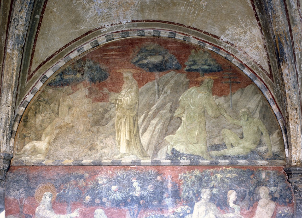 Skapelsen, c.1424-25 av Paolo Uccello