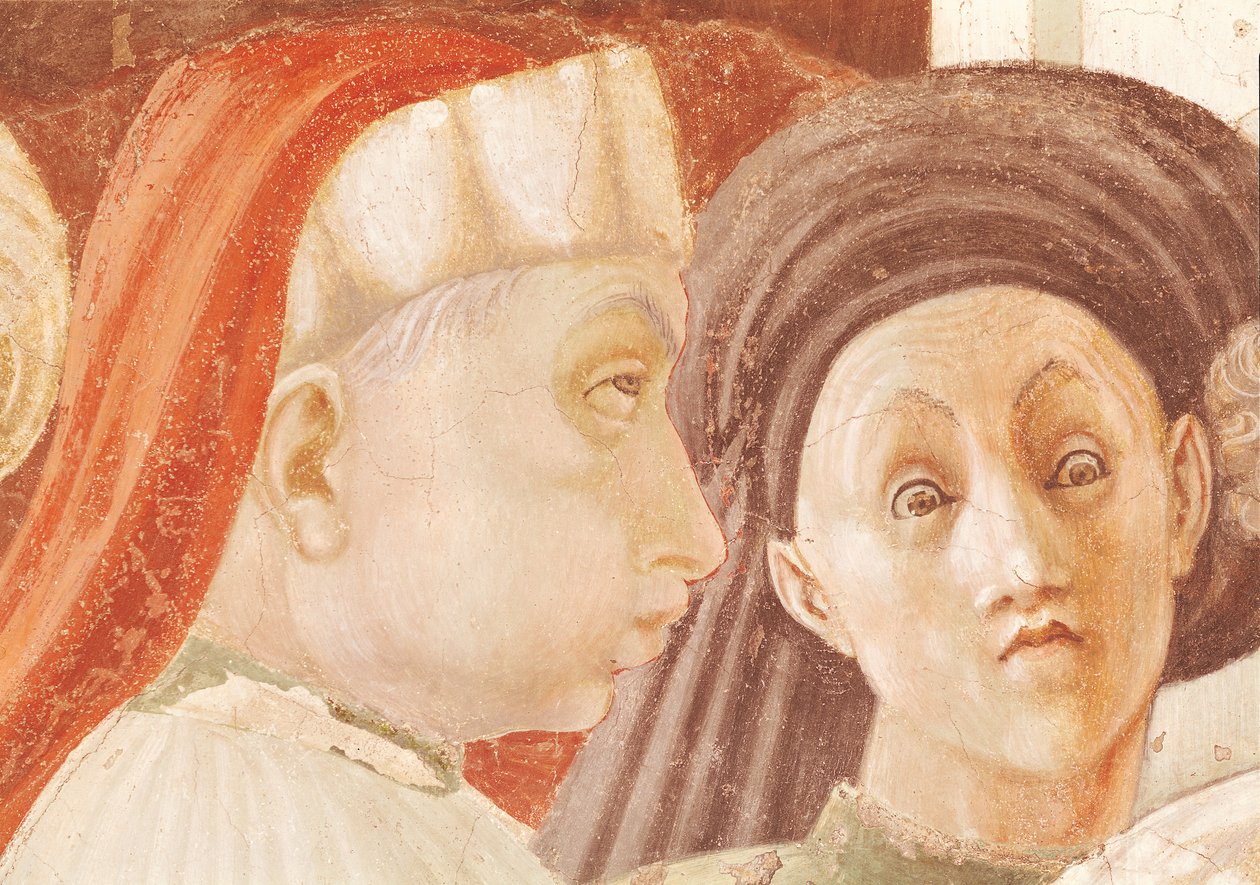 The Dispute of St. Stephen, 1433-34 (detaljer) av Paolo Uccello