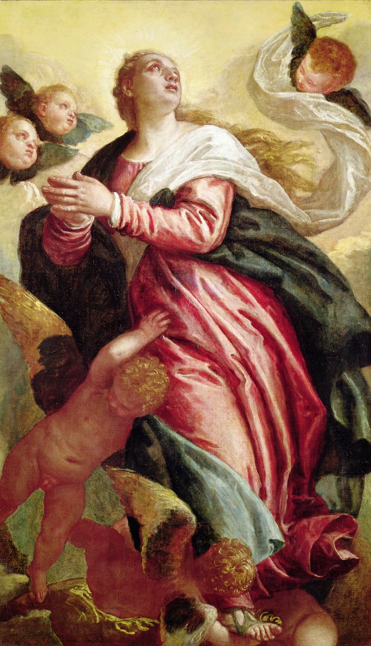 Jungfruns antagande av Paolo Veronese