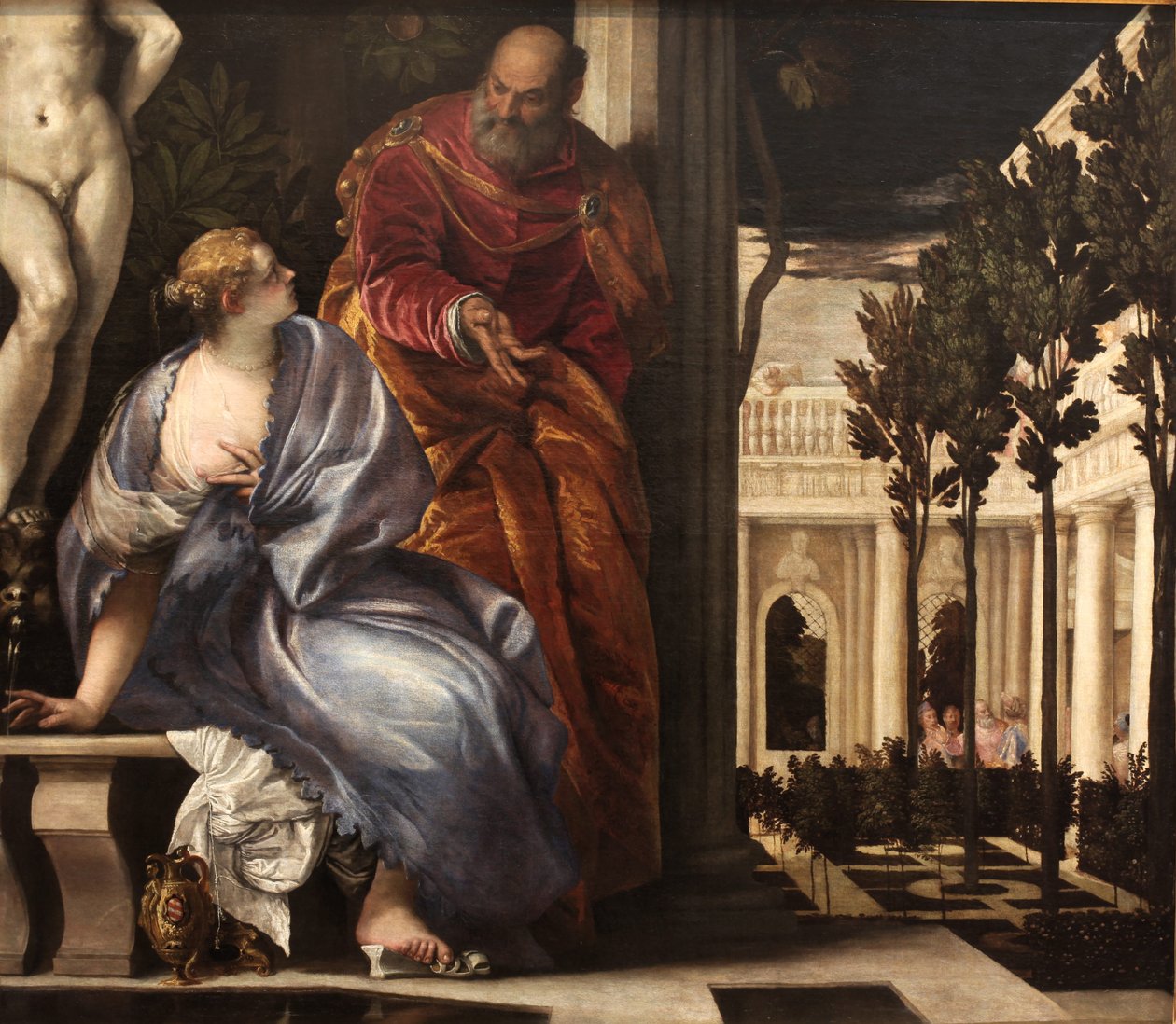 Bathsheba at Bath av Paolo Veronese