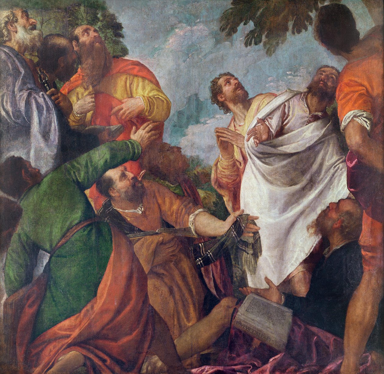 Jungfruns antagande av Paolo Veronese