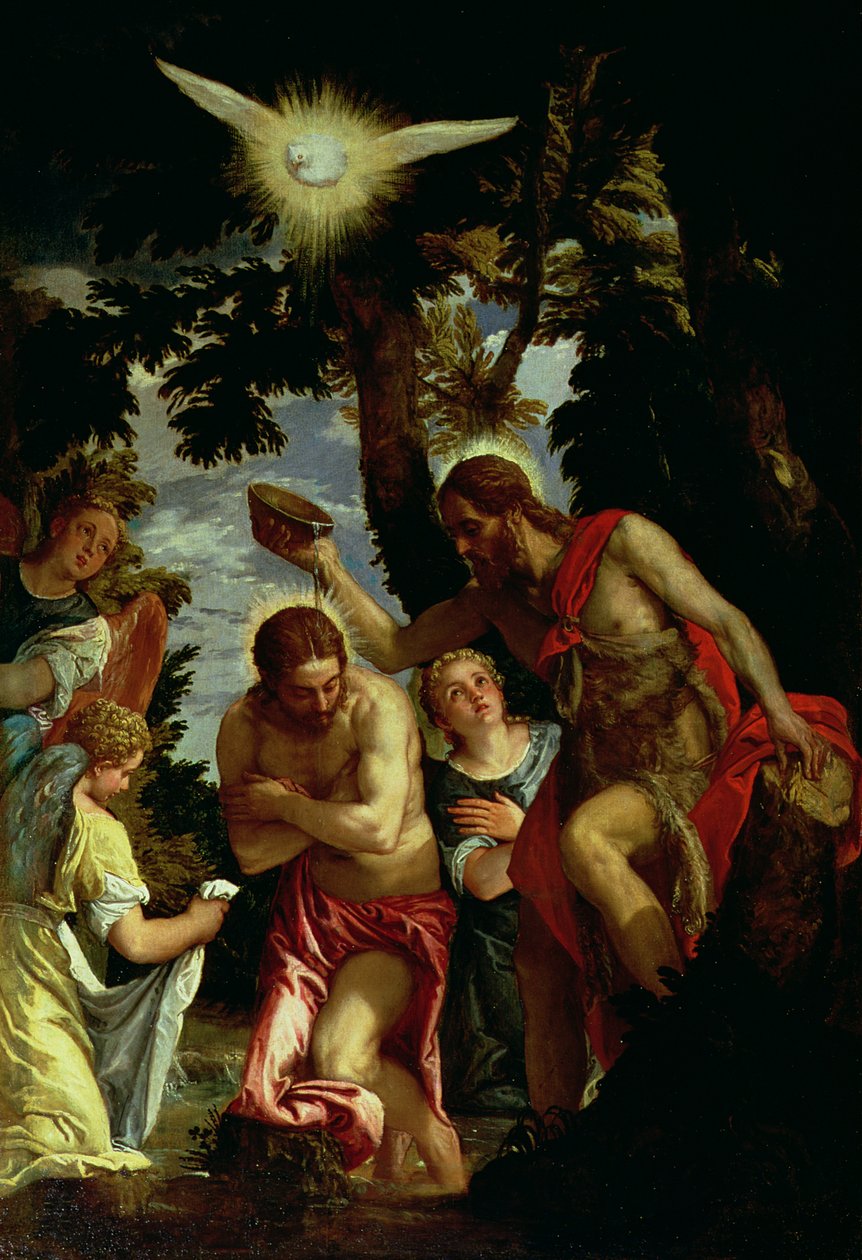 Kristi dop av Paolo Veronese