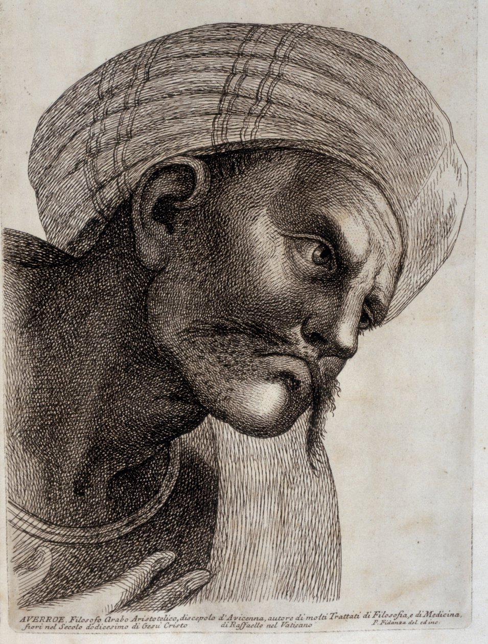 AVERROES. 1757-1760 (gravyr) av Paolo Fidanza