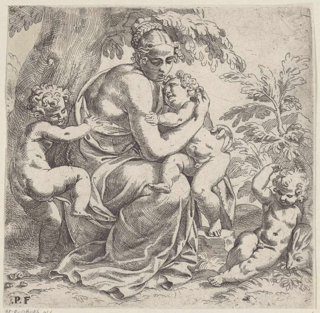 Kärlek (Caritas) av Paolo Farinati