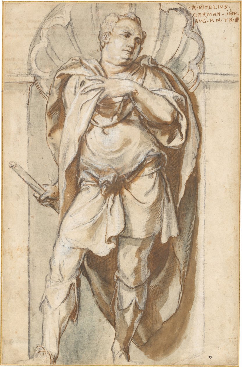Kejsaren Aulus Vitellius av Paolo Farinati